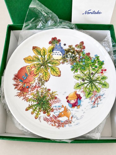 Noritake totoro plate set - noritake, 4