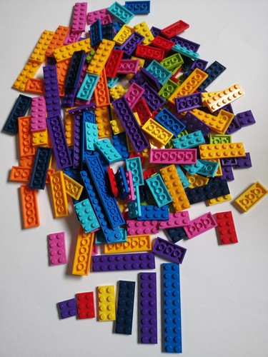 Lego 187 stück plates - 187,
