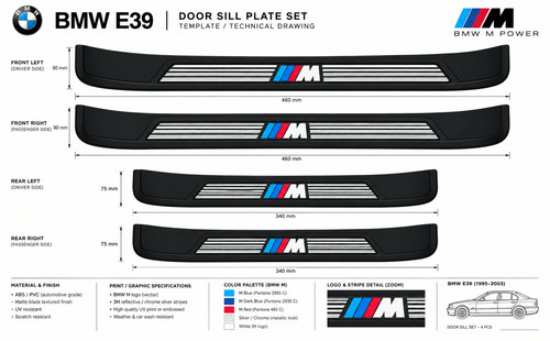 Bmw e39 door sill - bmw,