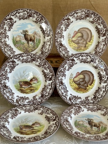 Spode woodland speiseteller - speiseteller, x