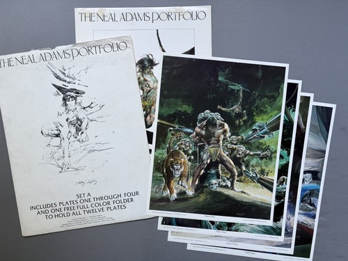 Neal adams tarzan portfolio - adams,